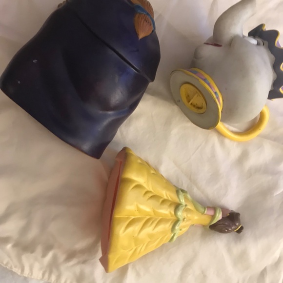 Vintage toys mrs Potts tea pot beauty beast - Picture 4 of 8
